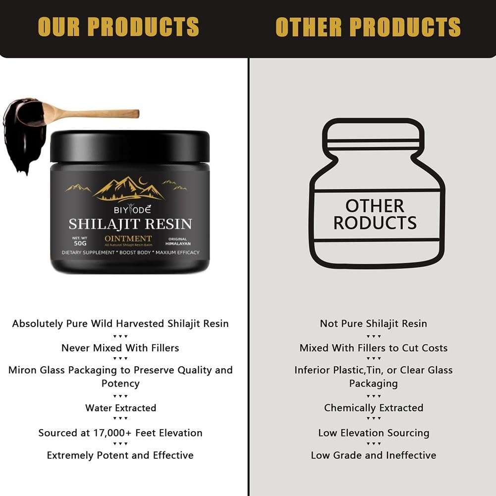 WinaBio – Résine pure de Shilajit de l’Altaï (30 g) – Source naturelle de 80 oligo-éléments des montagnes de l’Altaï