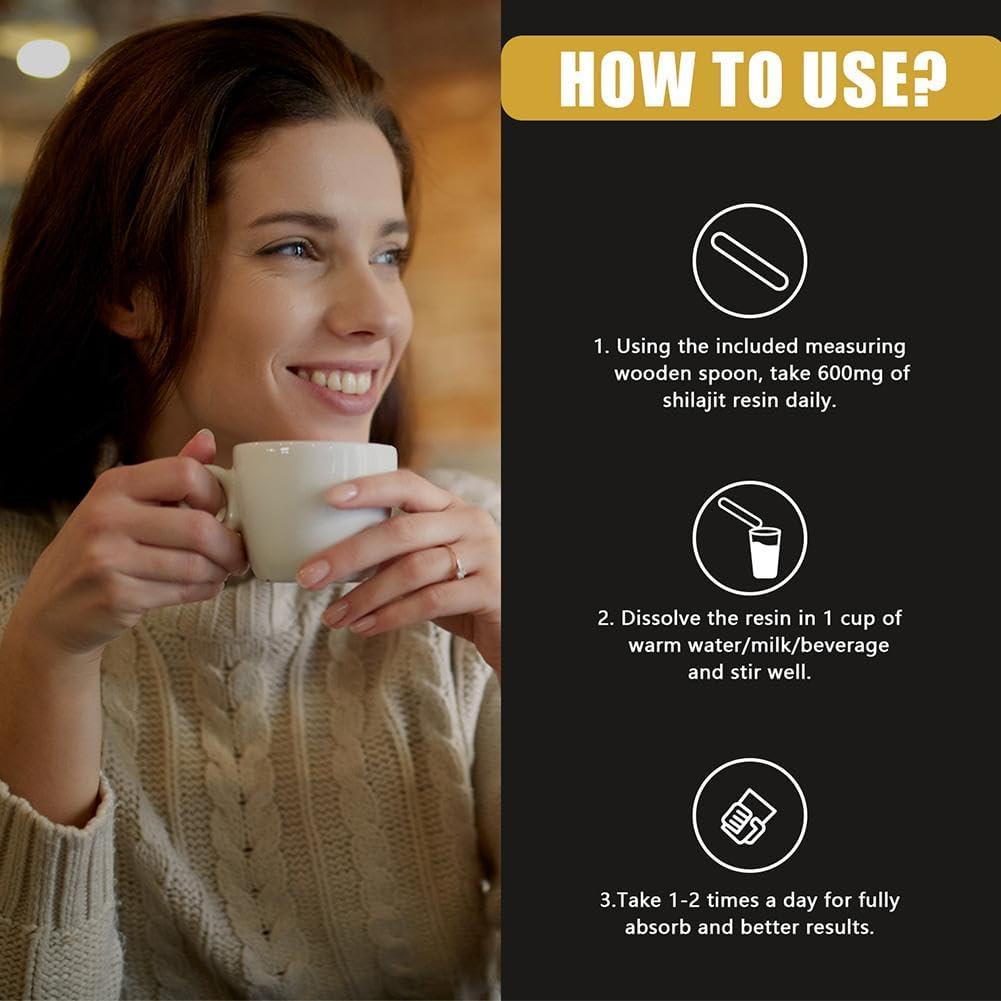 WinaBio – Résine pure de Shilajit de l’Altaï (30 g) – Source naturelle de 80 oligo-éléments des montagnes de l’Altaï